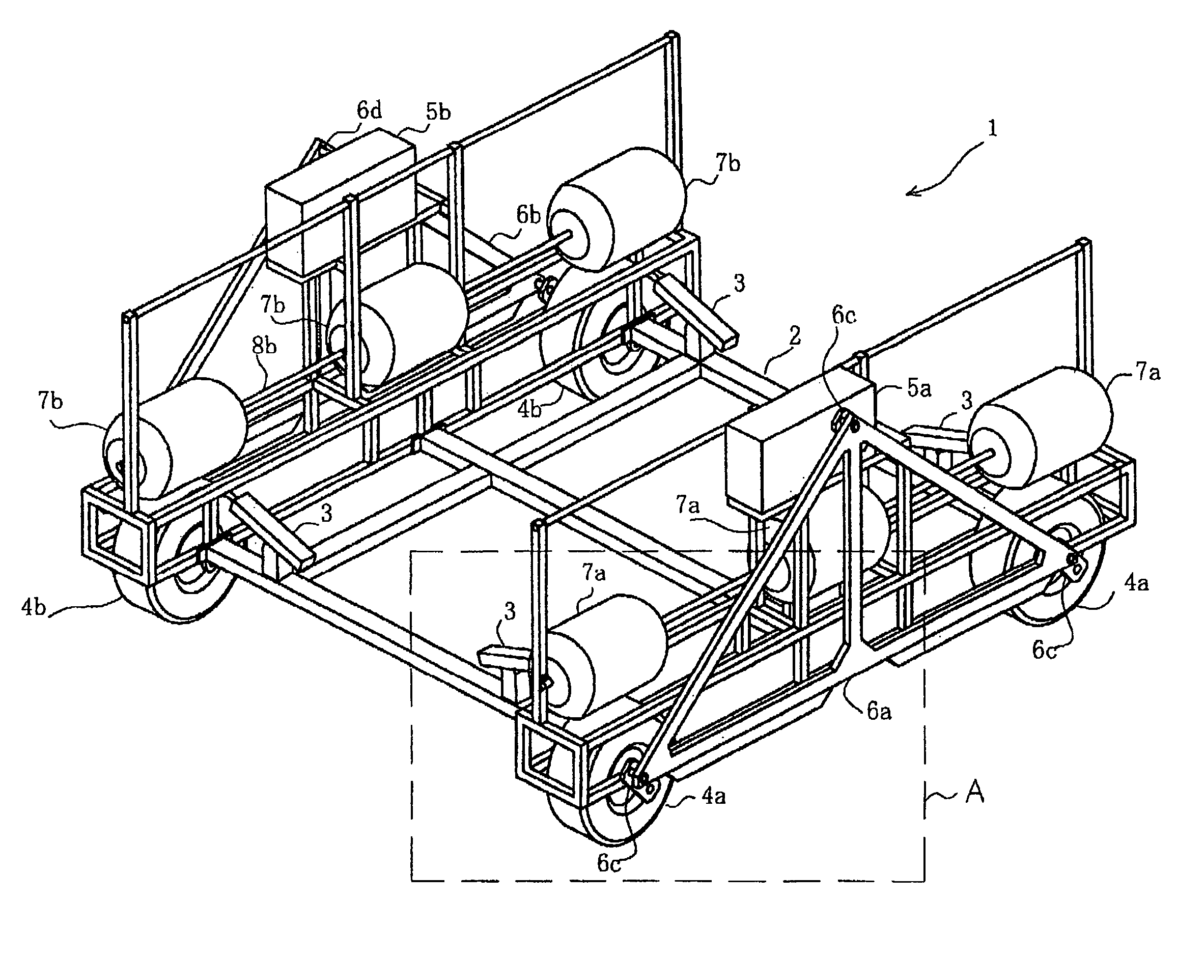 Self-propelled platform for watercraft