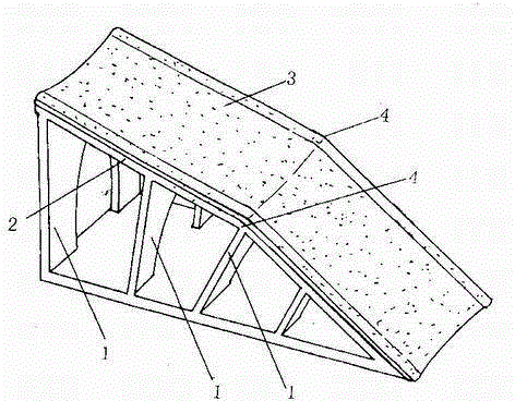 Lower limb support frame for in-patient