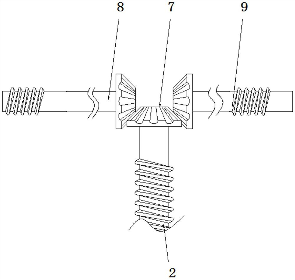 High-efficiency bending device for aluminum alloy plate