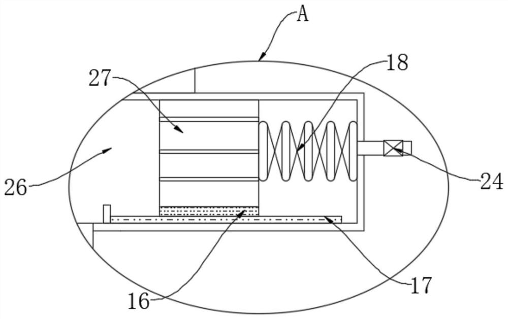 Anti-corrosion paint impregnation device of cables for 5G base station construction