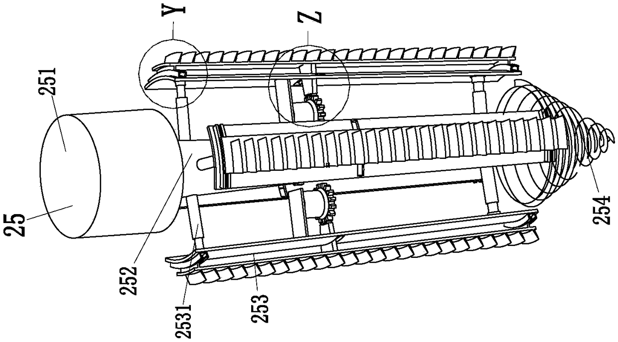 Cable marker pile intelligent auxiliary device