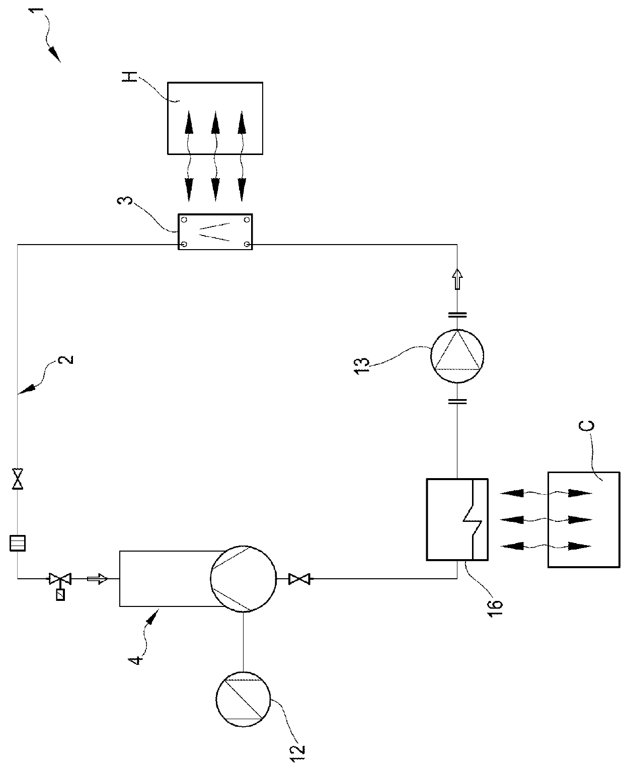 Closed-cycle plant