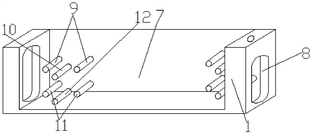 Connection protection device of flexible graphite lightning protection grounding belt