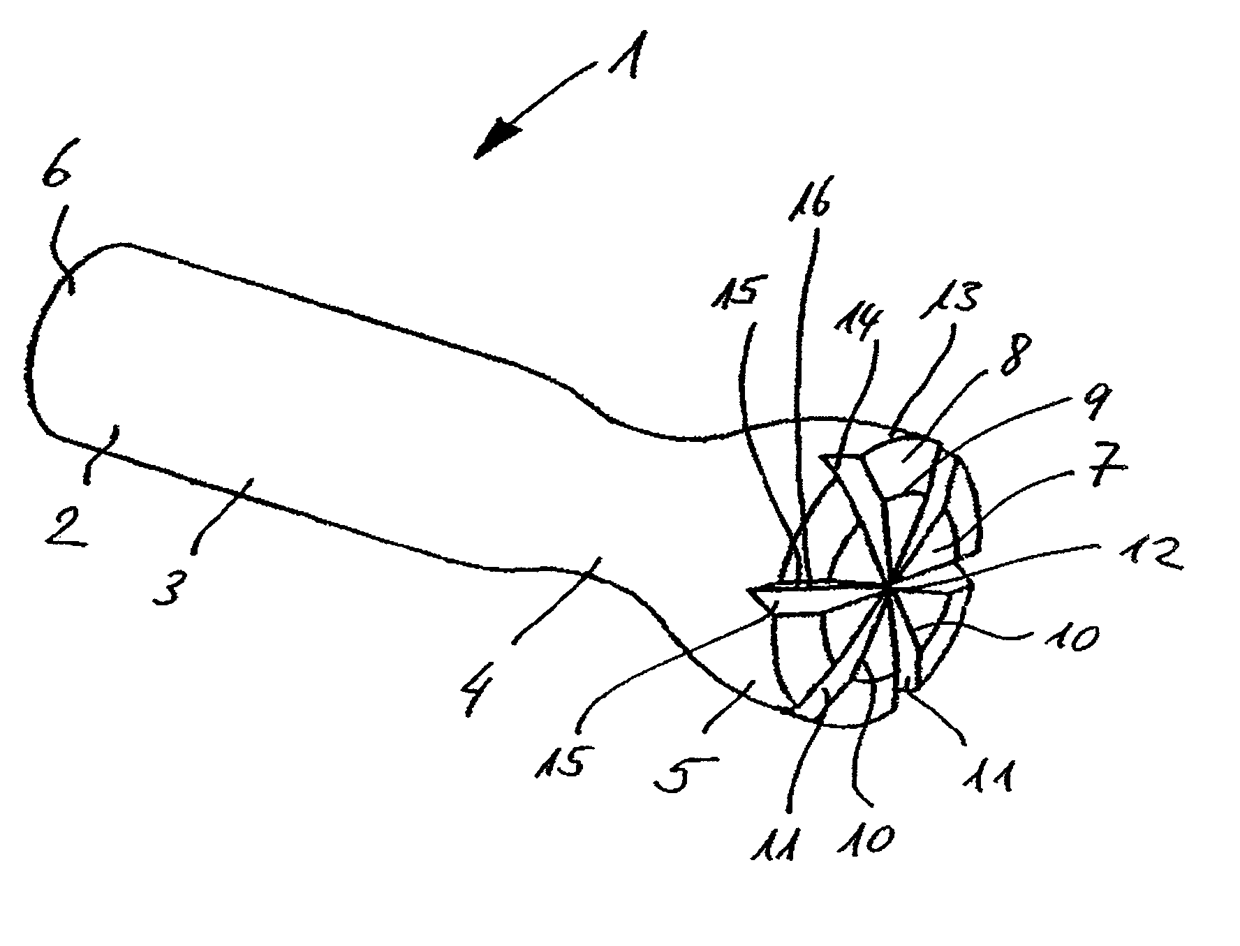 Ignition anode, in particular for reignitable rocket combustion chambers