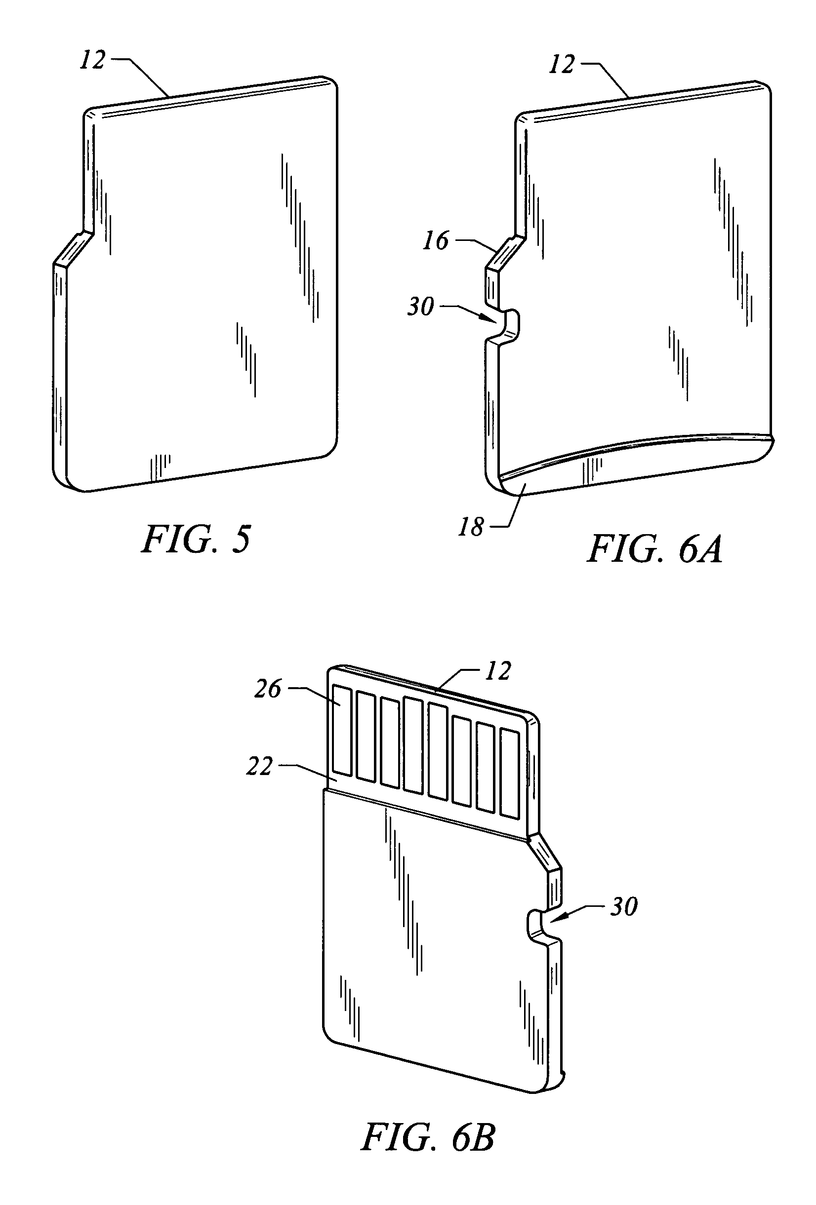 Memory card with adapter