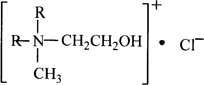 Bialkyl methyl ethoxyl quaternary ammonium salt and synthesis method thereof