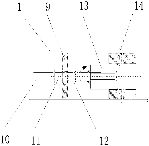 Cross connecting mechanism for cloud rail conveying system