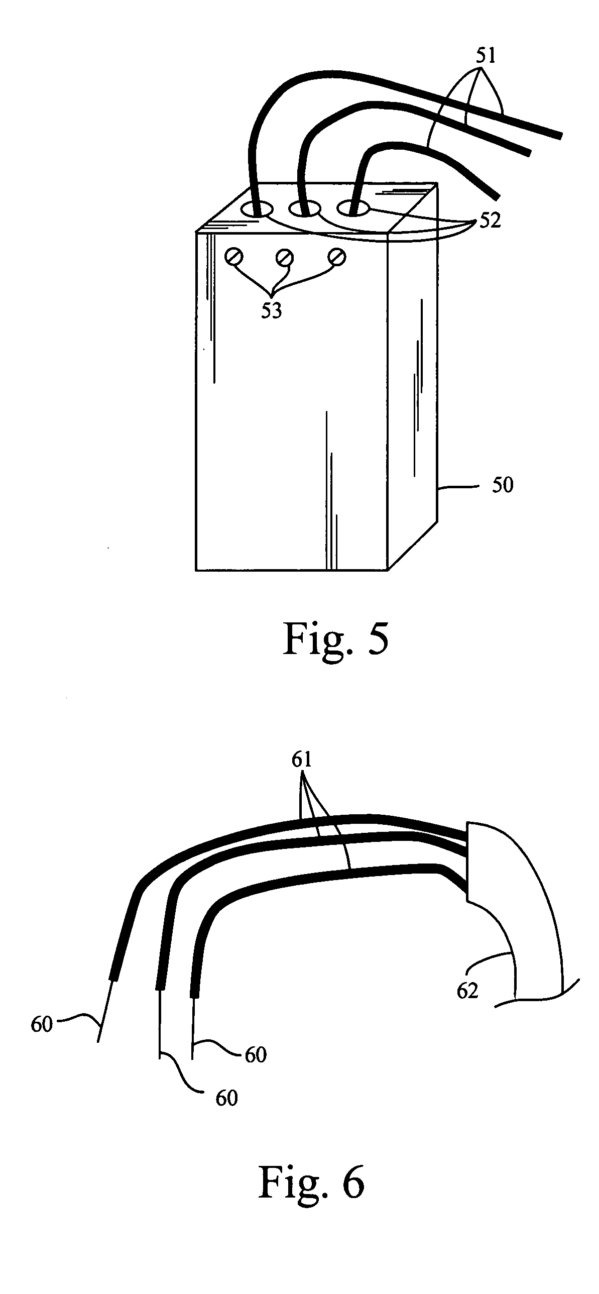 Partially implantable system for the electrical treatment of cancer