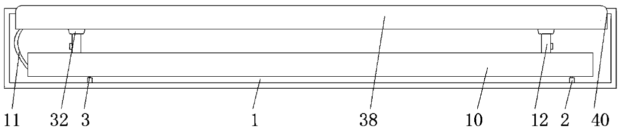 A capacitive touch display component and its manufacturing method