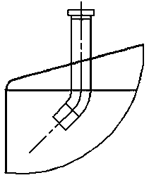 Saccharification fermentation tank for production of novel rice-fragrant liquor