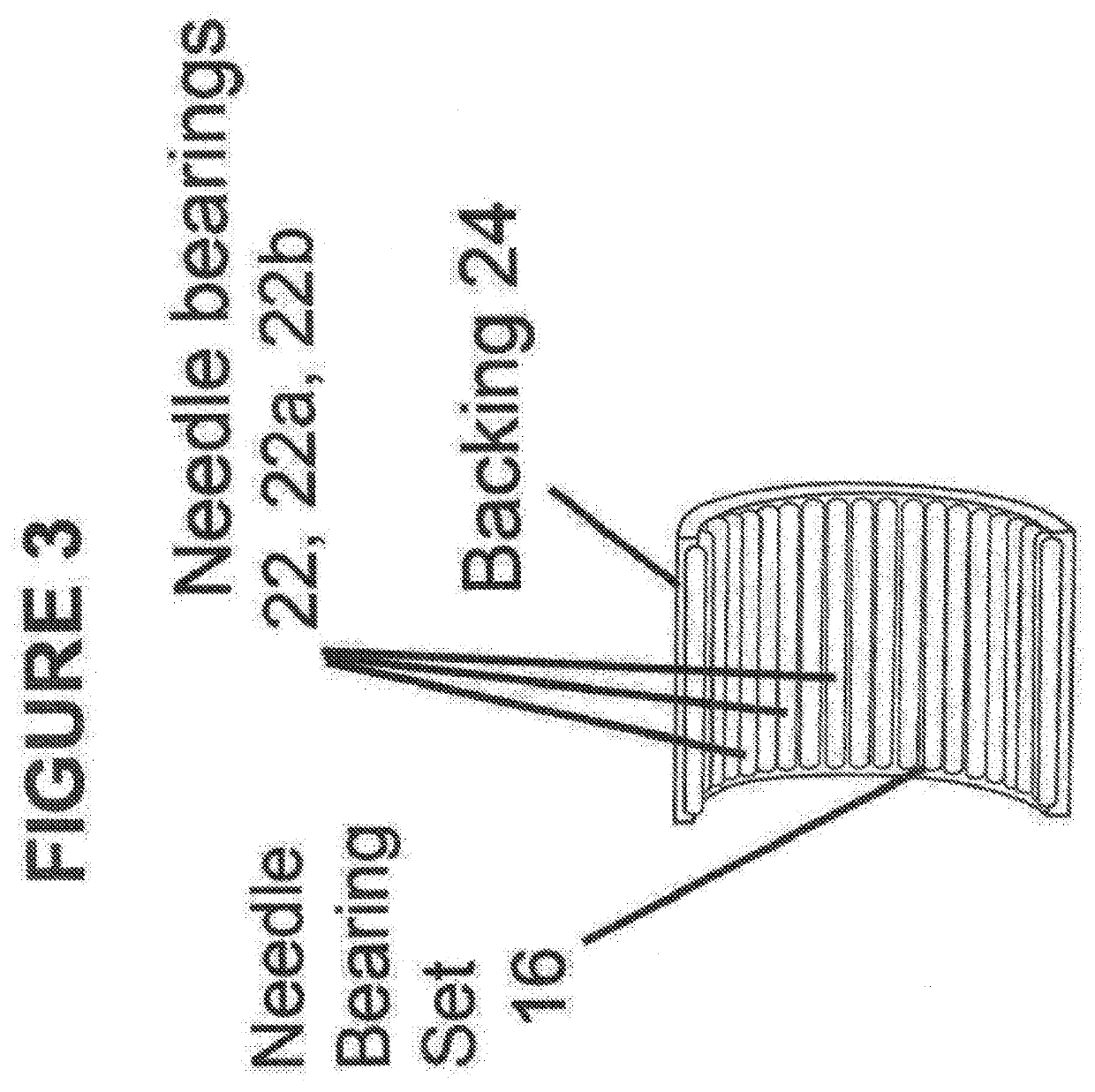 Bearing type gear system for underground mining equipment