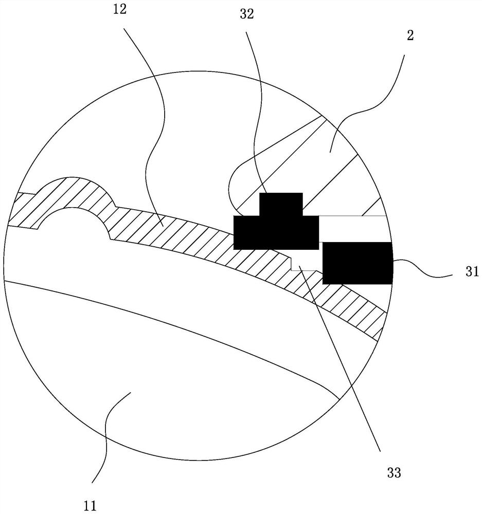 A composite high-speed intake and exhaust valve