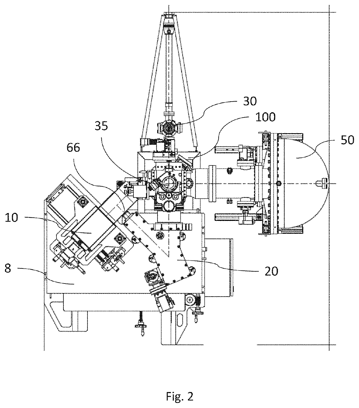 Hard X-ray photoelectron spectroscopy system