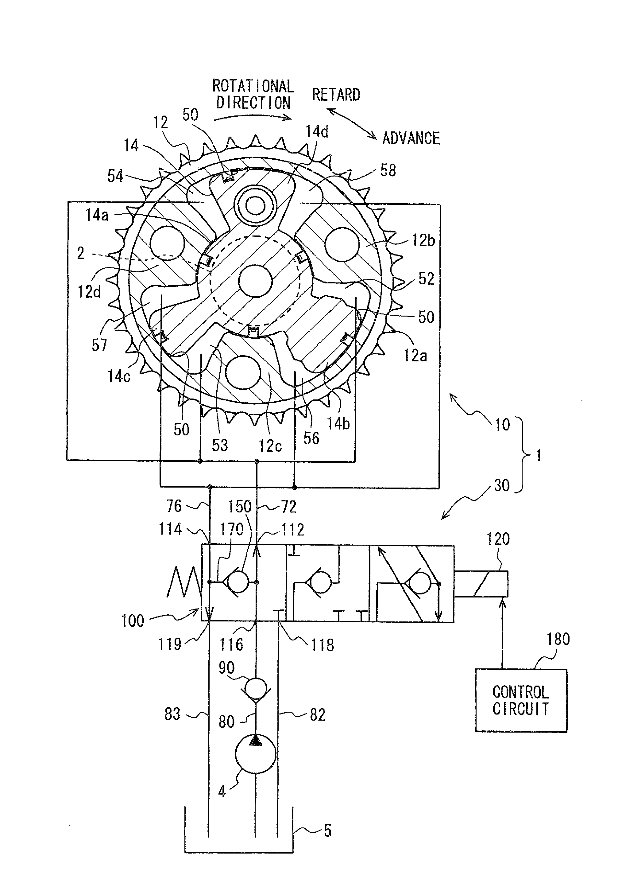 Valve timing control apparatus