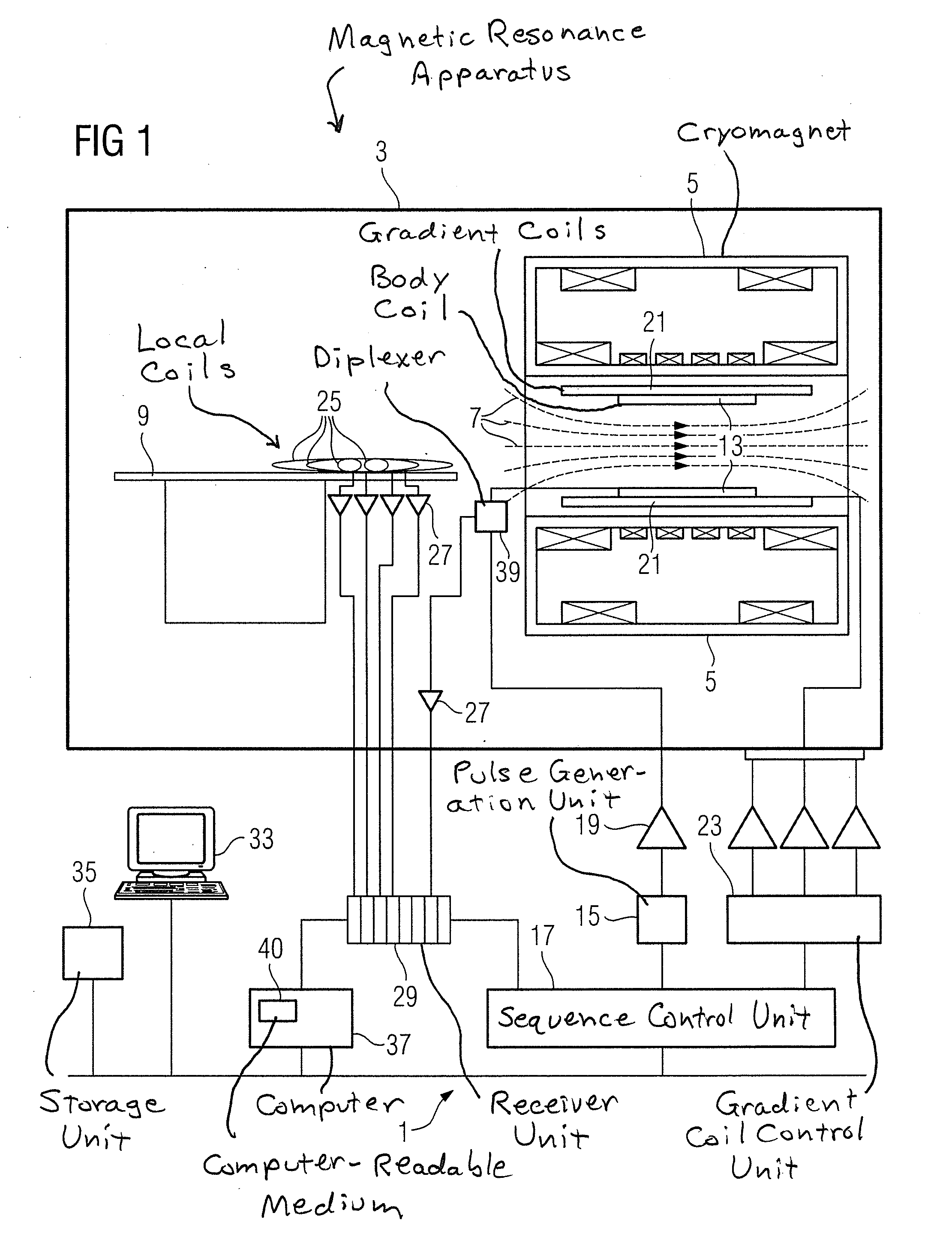 Magnetic resonance method and apparatus to generate an image using a parallel acquisition technique