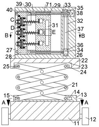 Building engineering equipment with wall surface flatness detecting and repairing functions