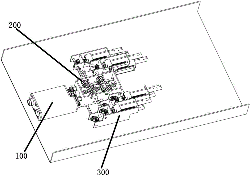 Phase shifter transmission device