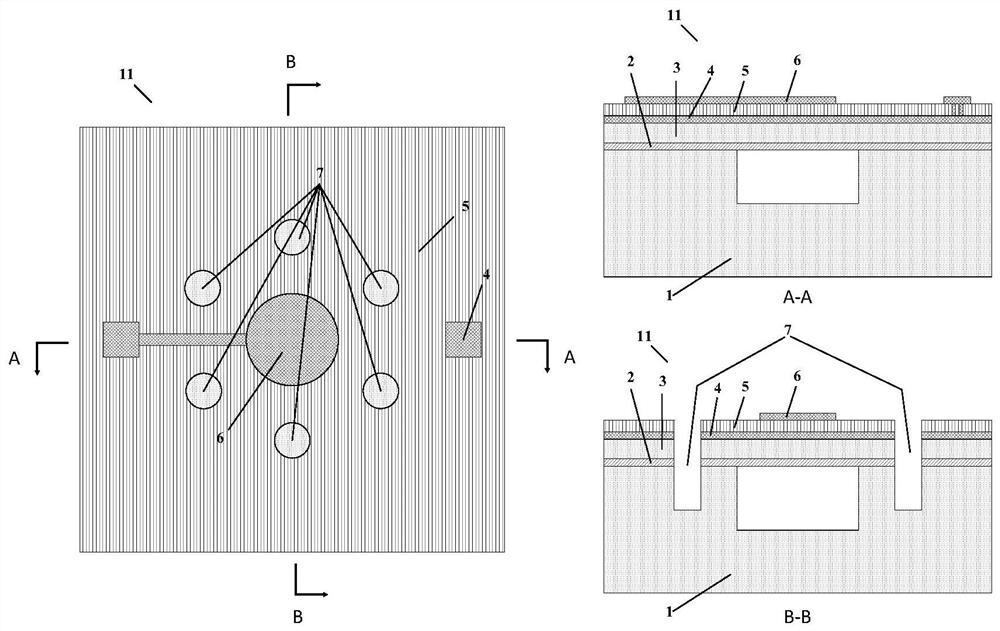 Mems ultrasonic transducer with high emission performance