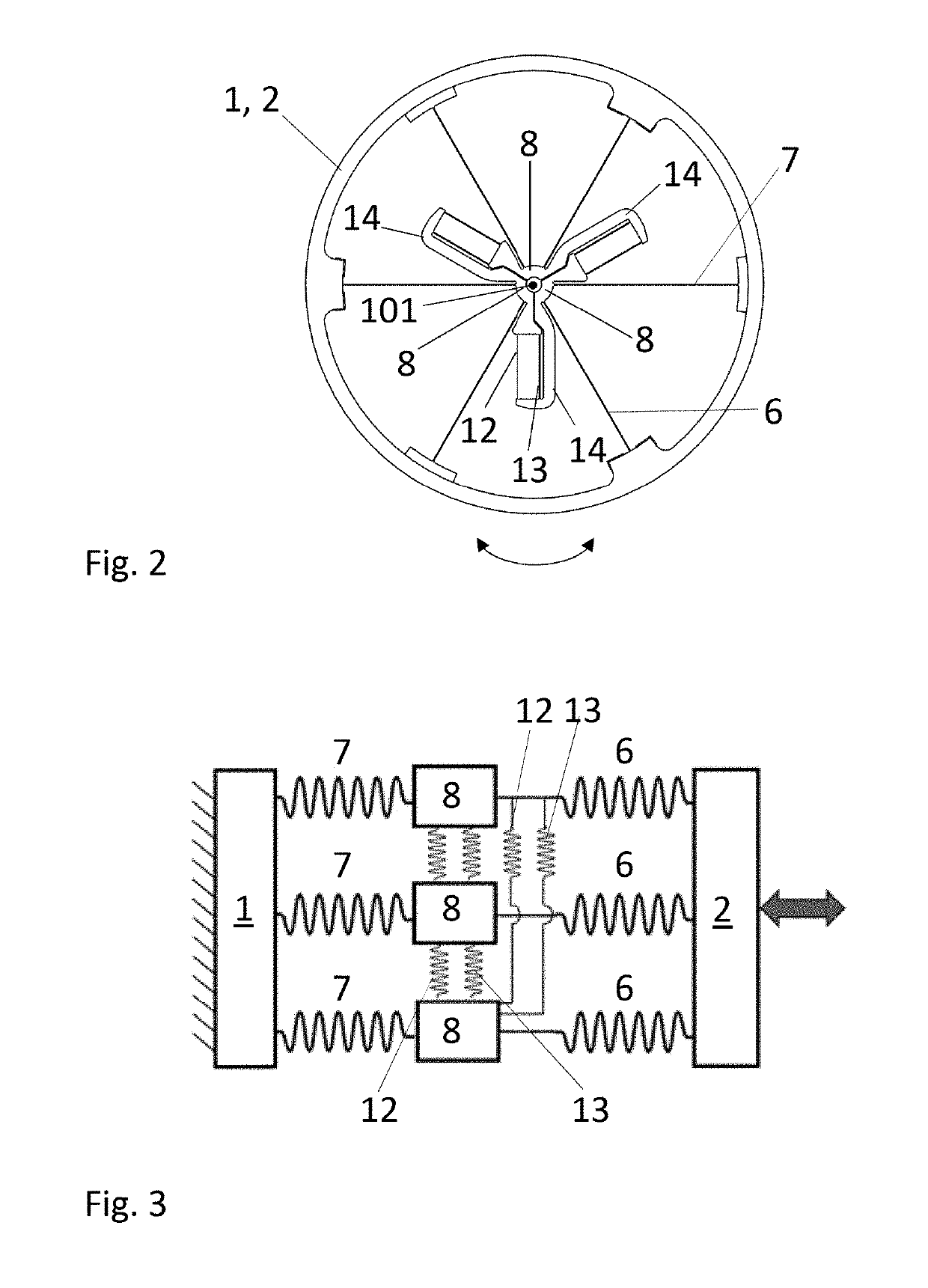 Pivot mechanism with flexible elements for large-amplitude rotation guiding and pivot assembly comprising a plurality of said pivot mechanism