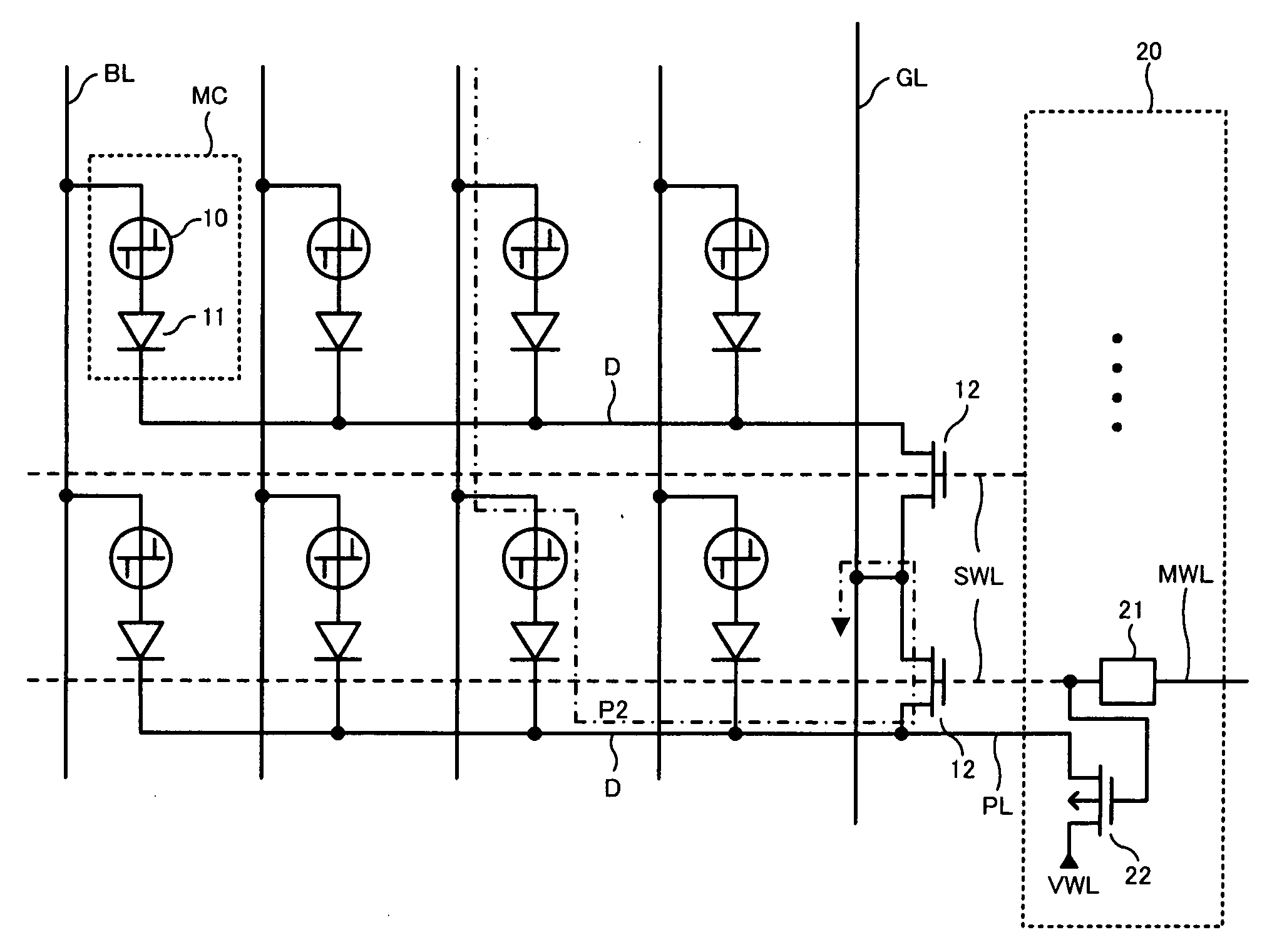 Phase change memory device