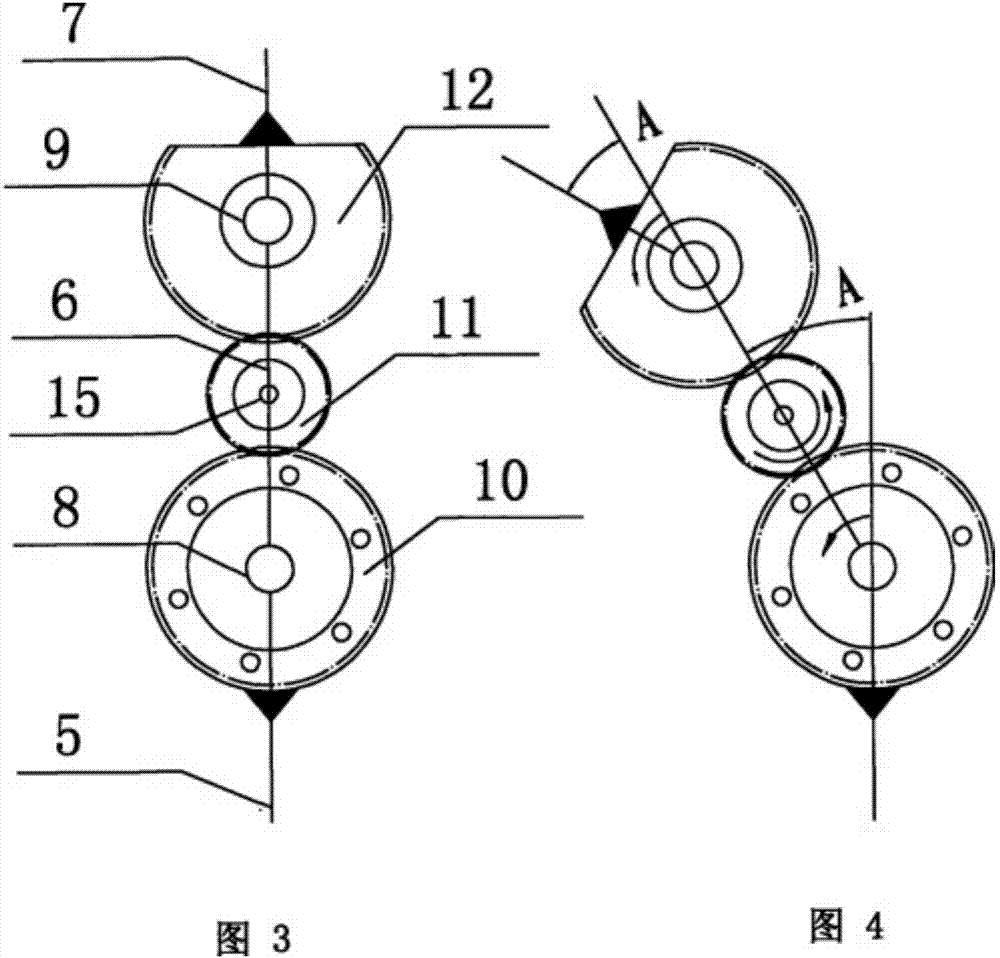 Coupling transmission mechanism of dexterous hand finger joint gear of robot