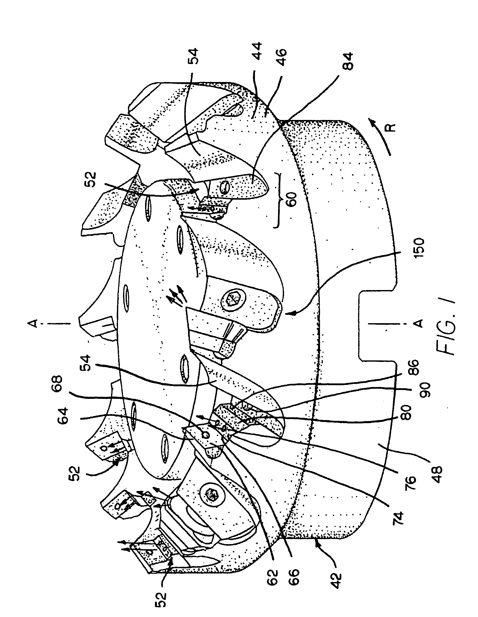 Milling cutter and milling insert with coolant delivery