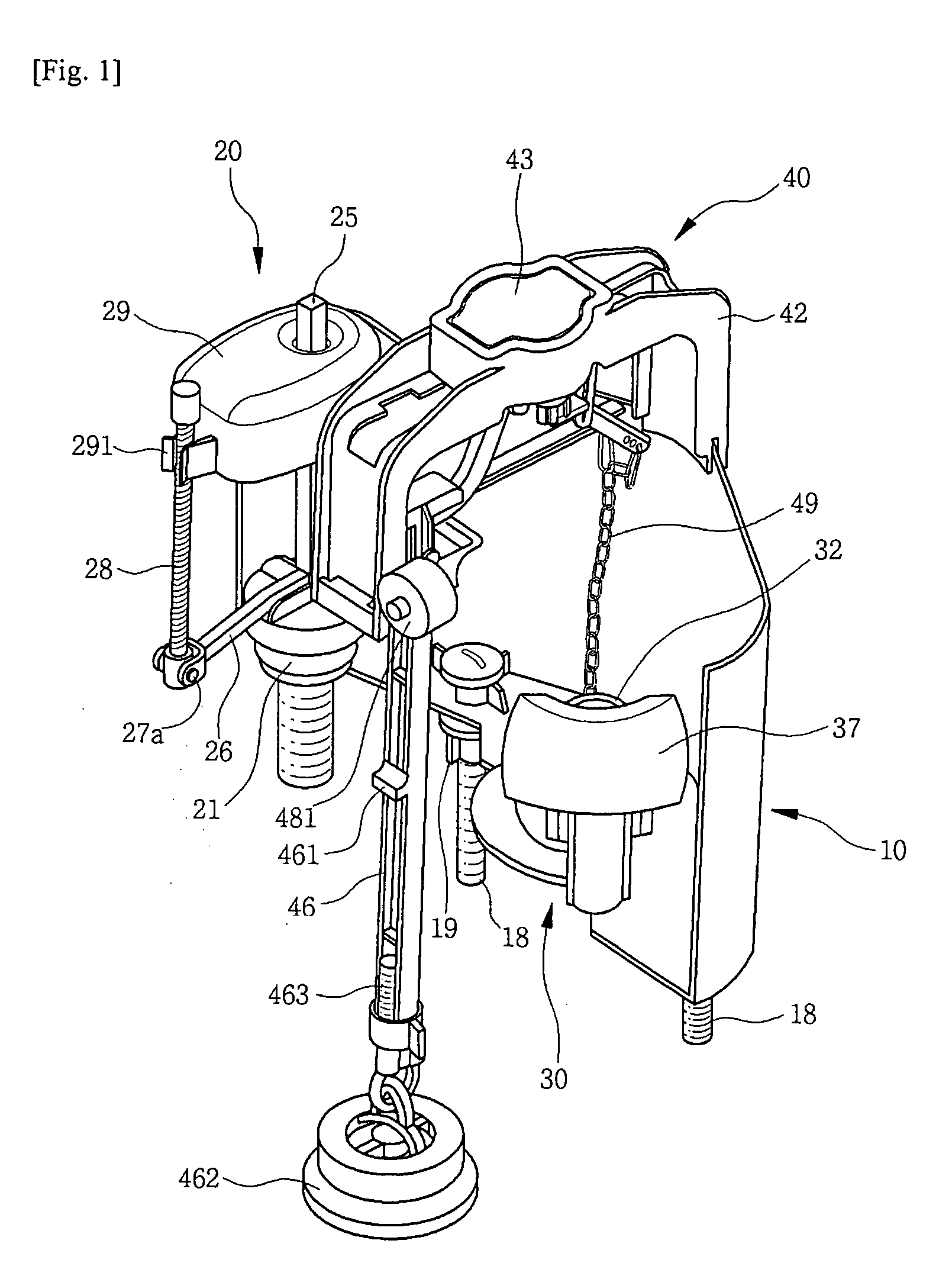 Auxiliary water tank device for toilet stool