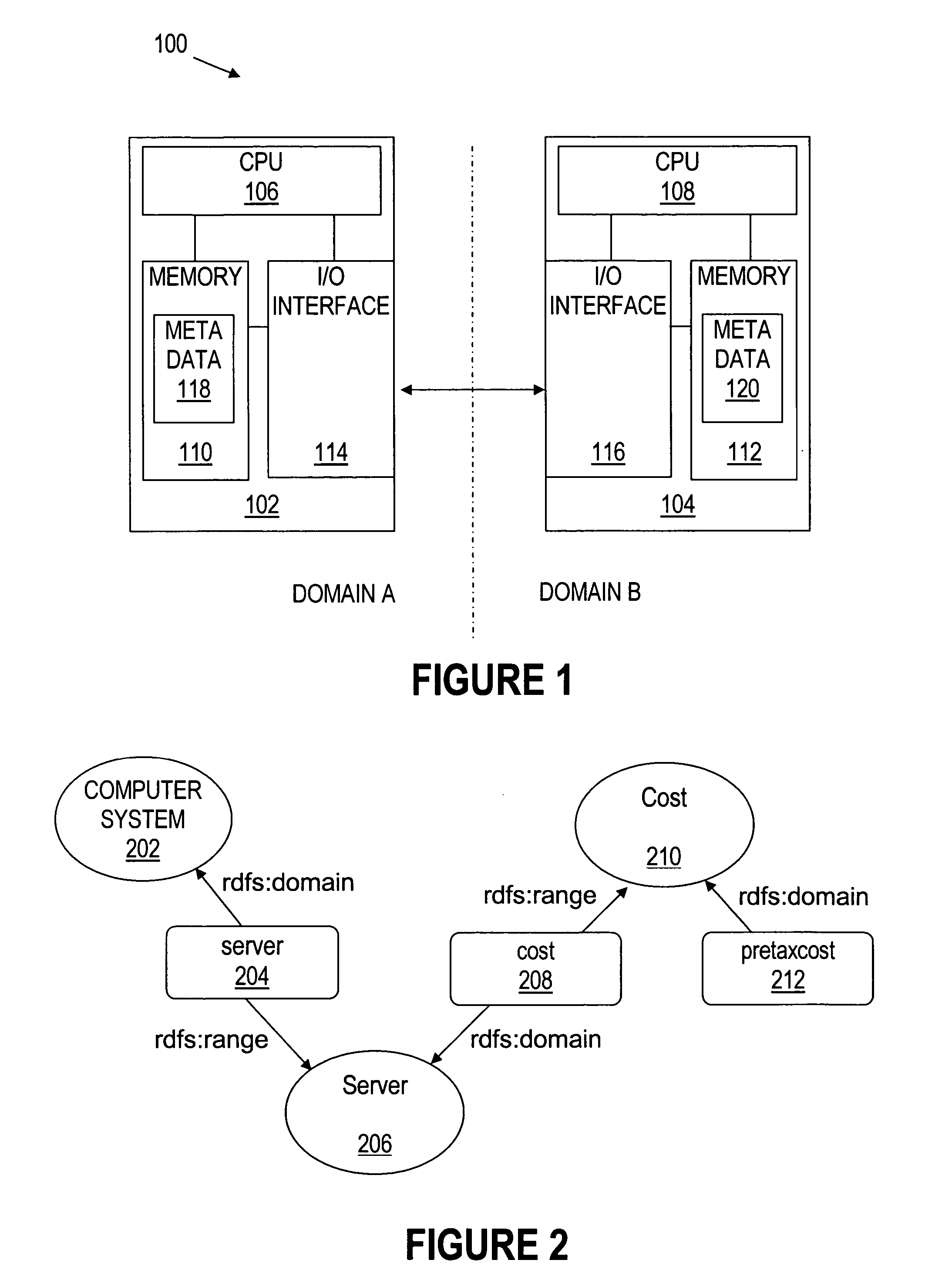 Metadata-related mappings in a system