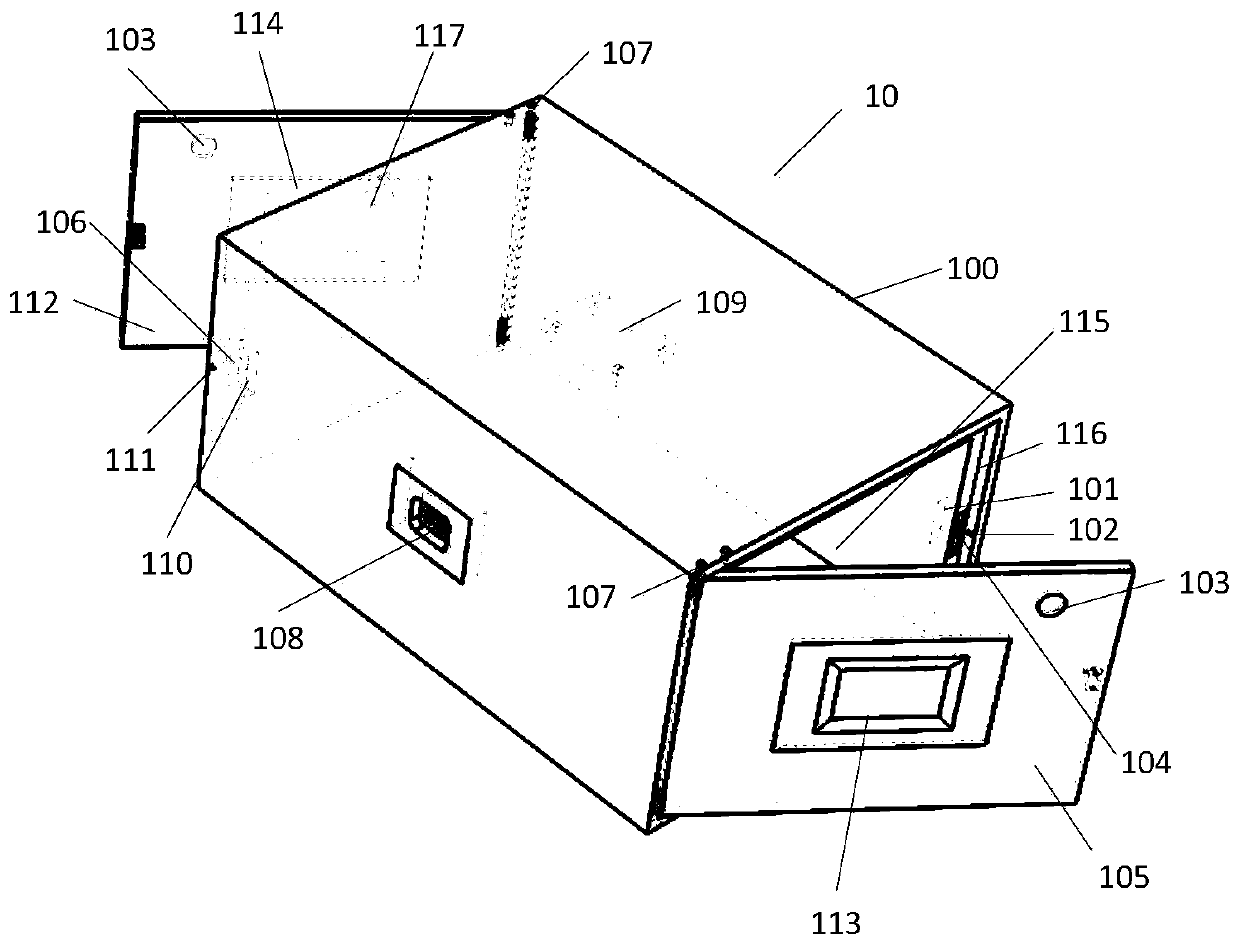 Multi-functional intelligent double-sided door-opening super access system