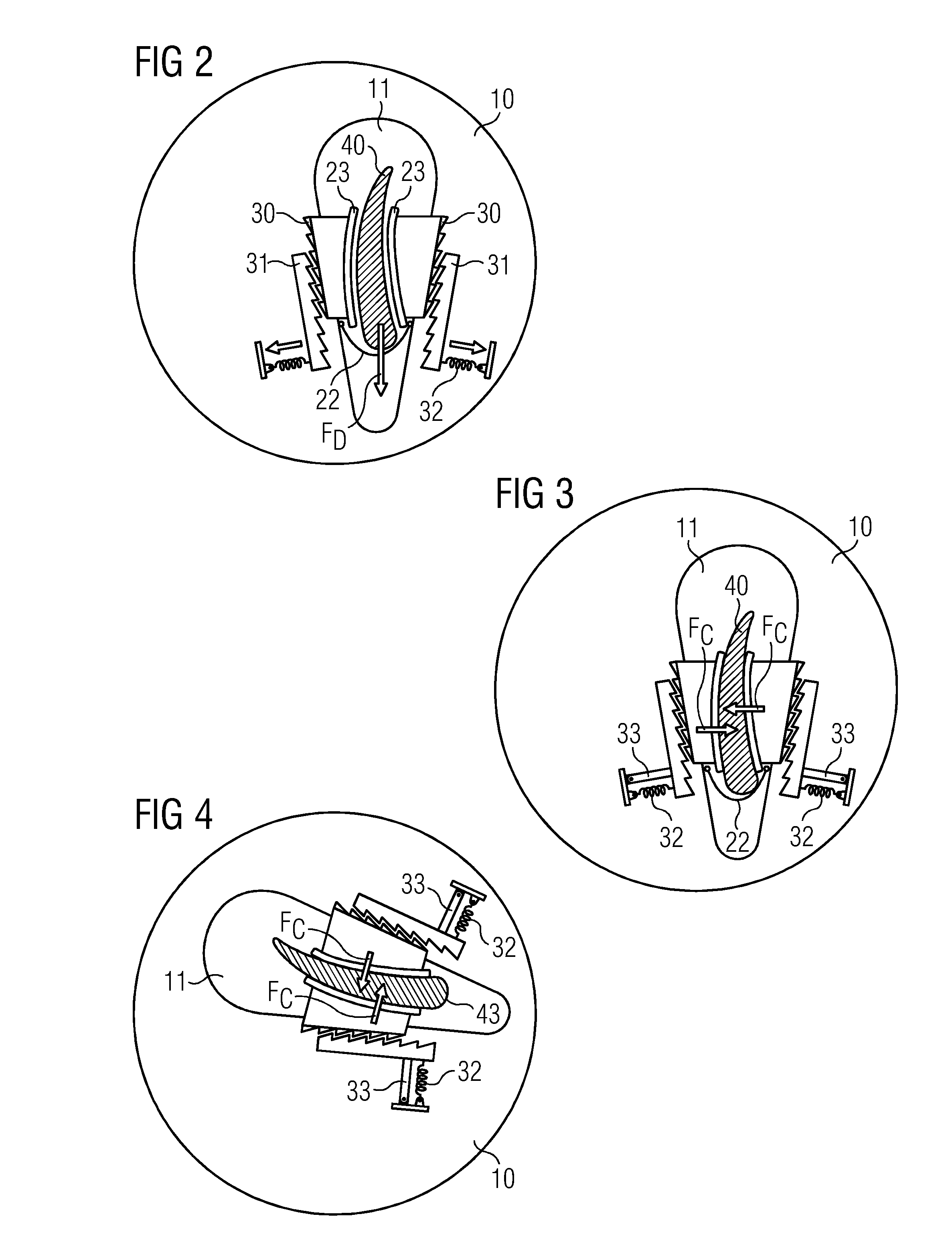 Blade holding apparatus