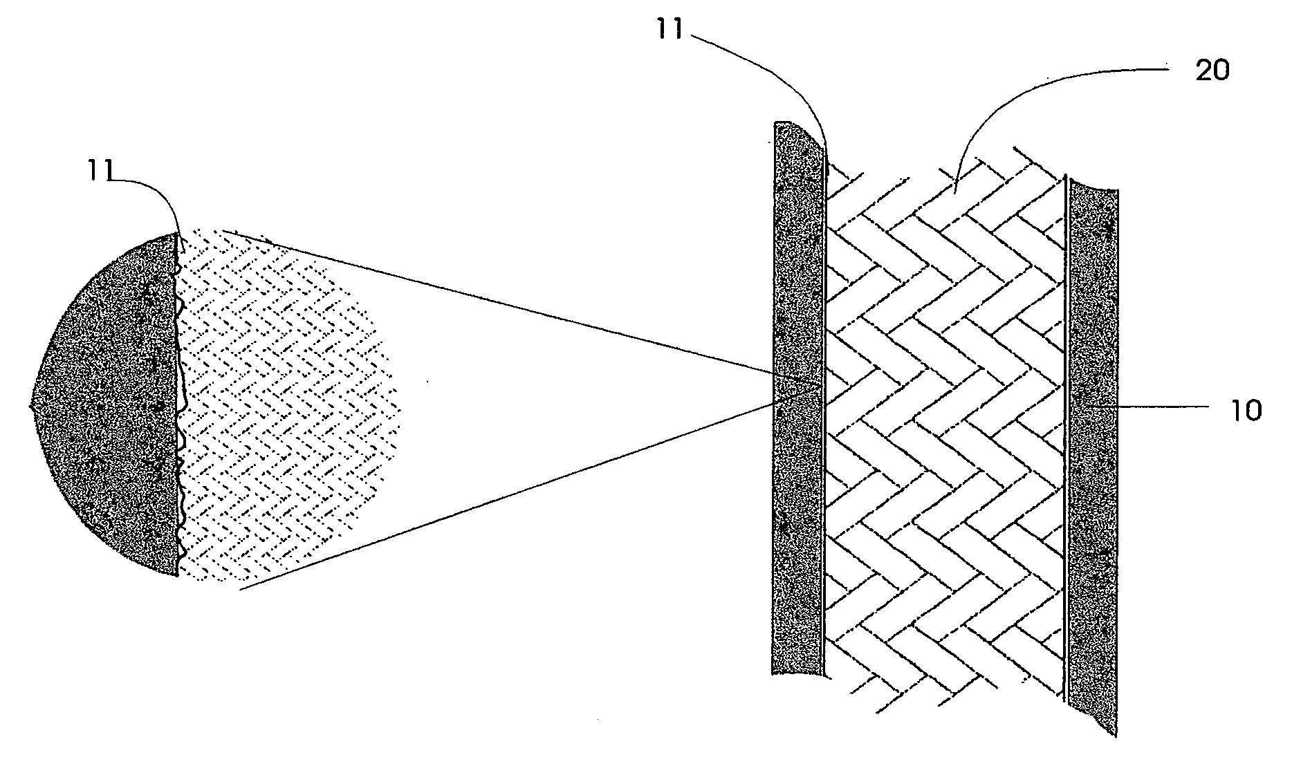 Wallless monolith columns for chromatography