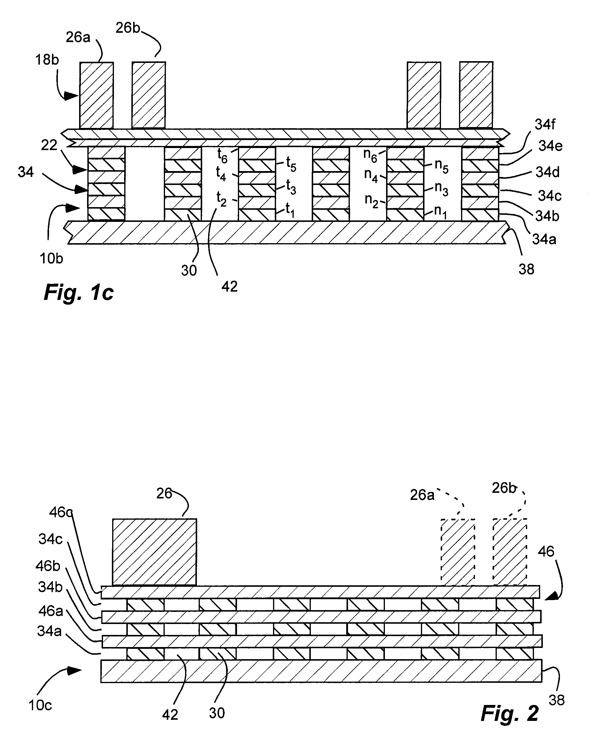 Inorganic, dielectric, grid polarizer and non-zero order diffraction grating