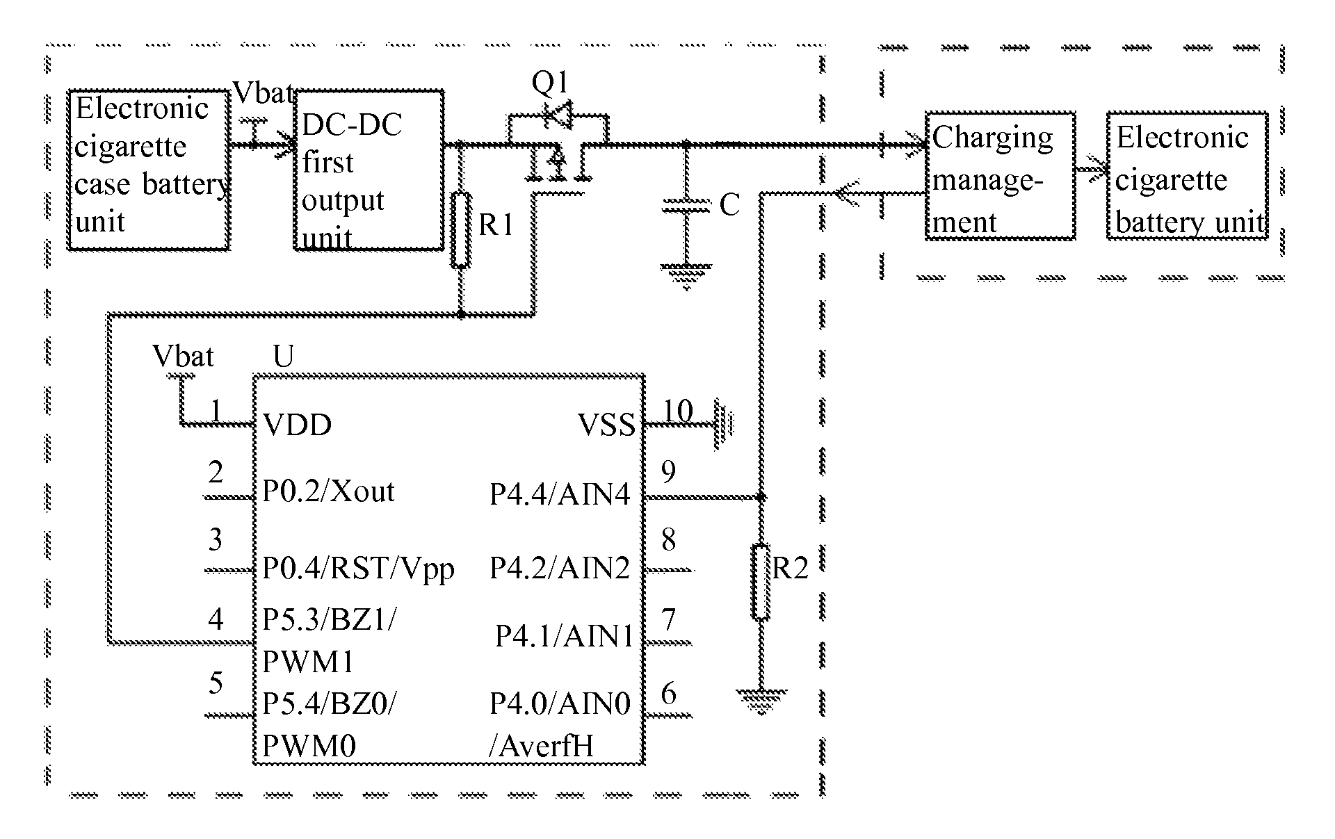 Efficient electronic cigarette charging device and method for using the same