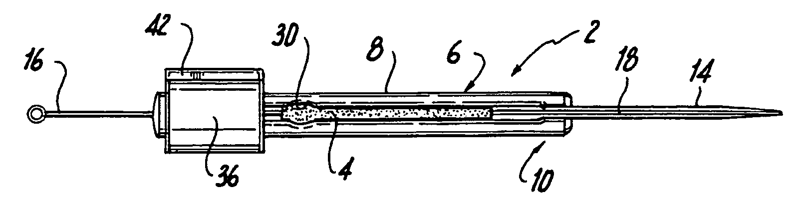 Cannula implantation instrument