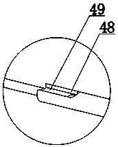 Feeding device of deep-water cage for marine shrimp and crap capturing in aquaculture