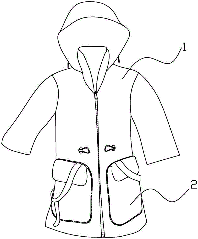 Compressible paper raincoat and production method thereof