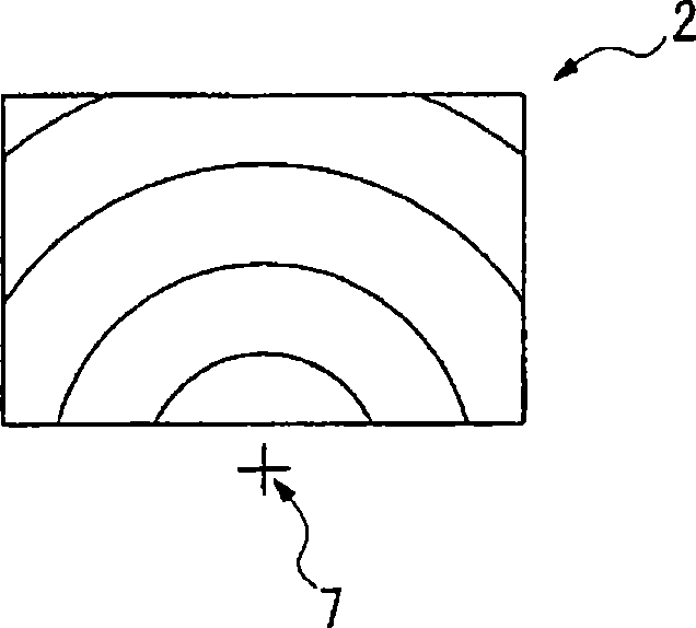 Fresnel lens, transmission screen, and rear projection-type display device using the lens