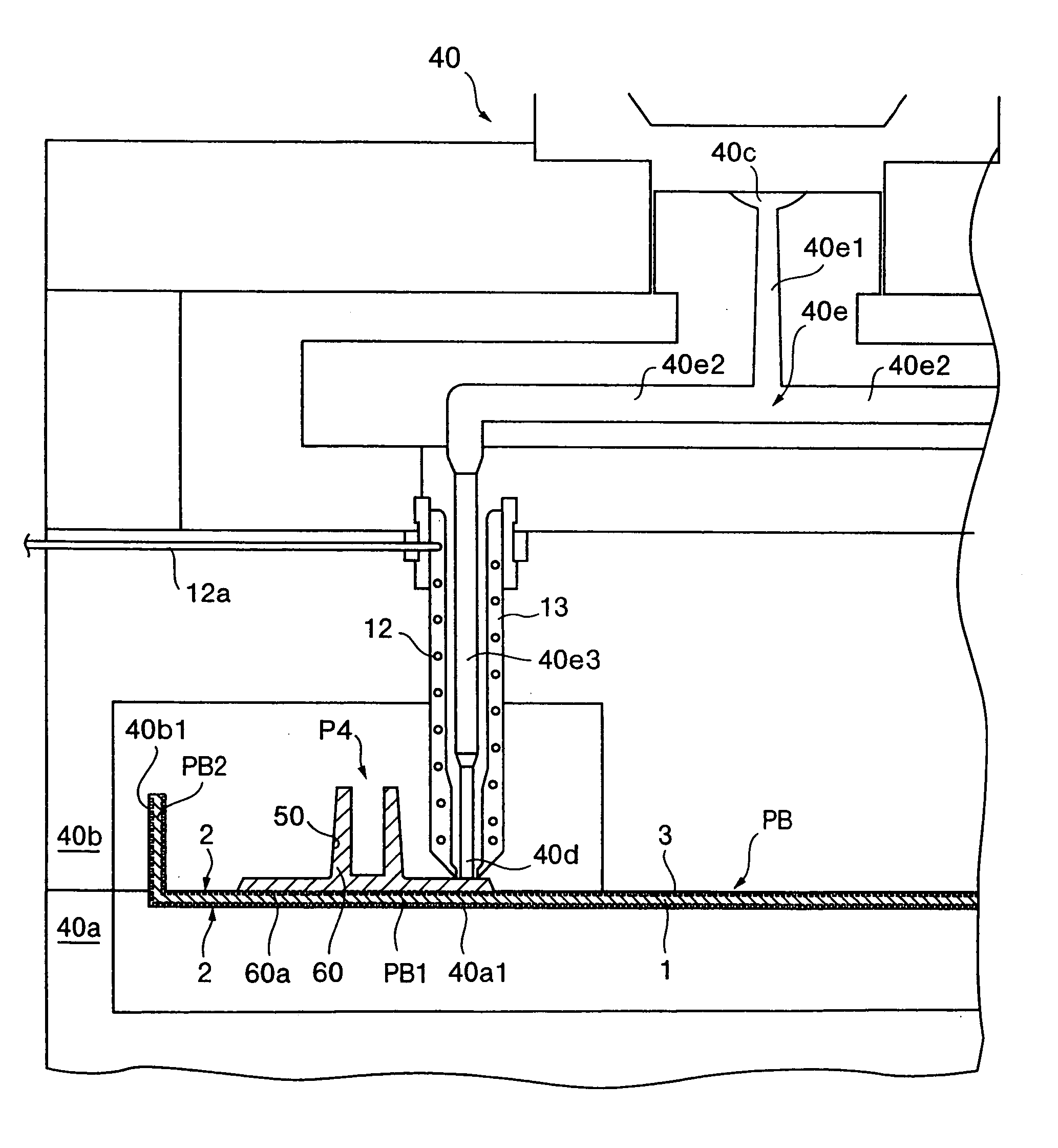 Composite of aluminum material and synthetic resin molding and process for producing the same