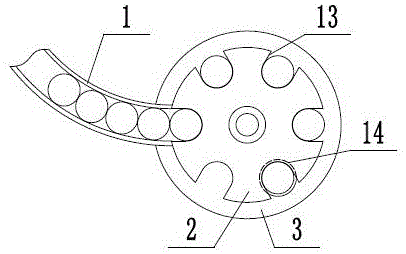 Tank feeding device