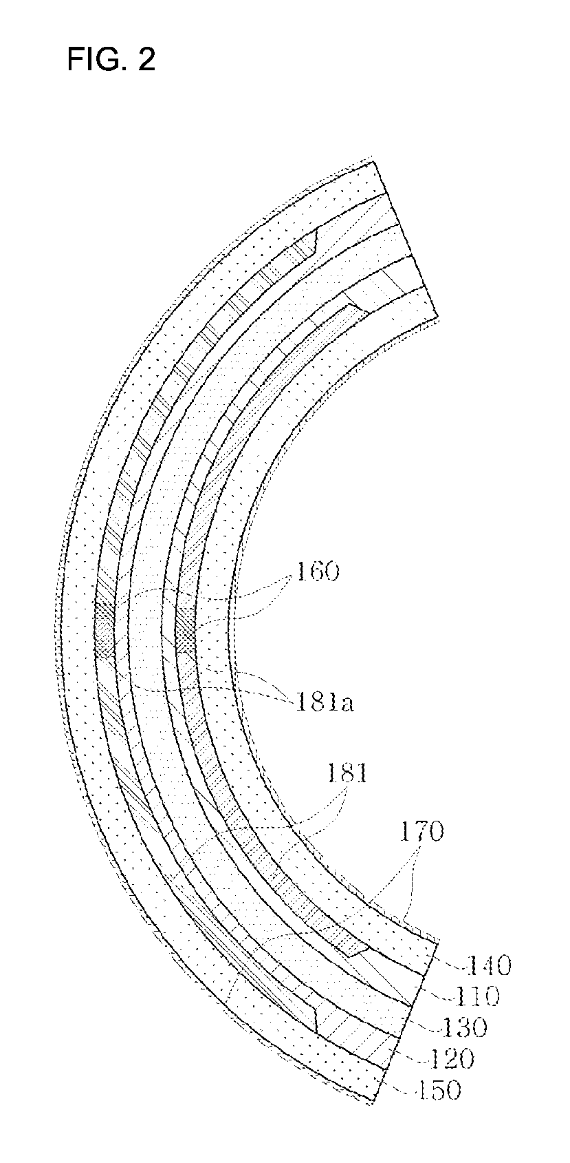 Curved-surface display panel fabrication method, curved-surface display panel using same, and multi-image display device using same