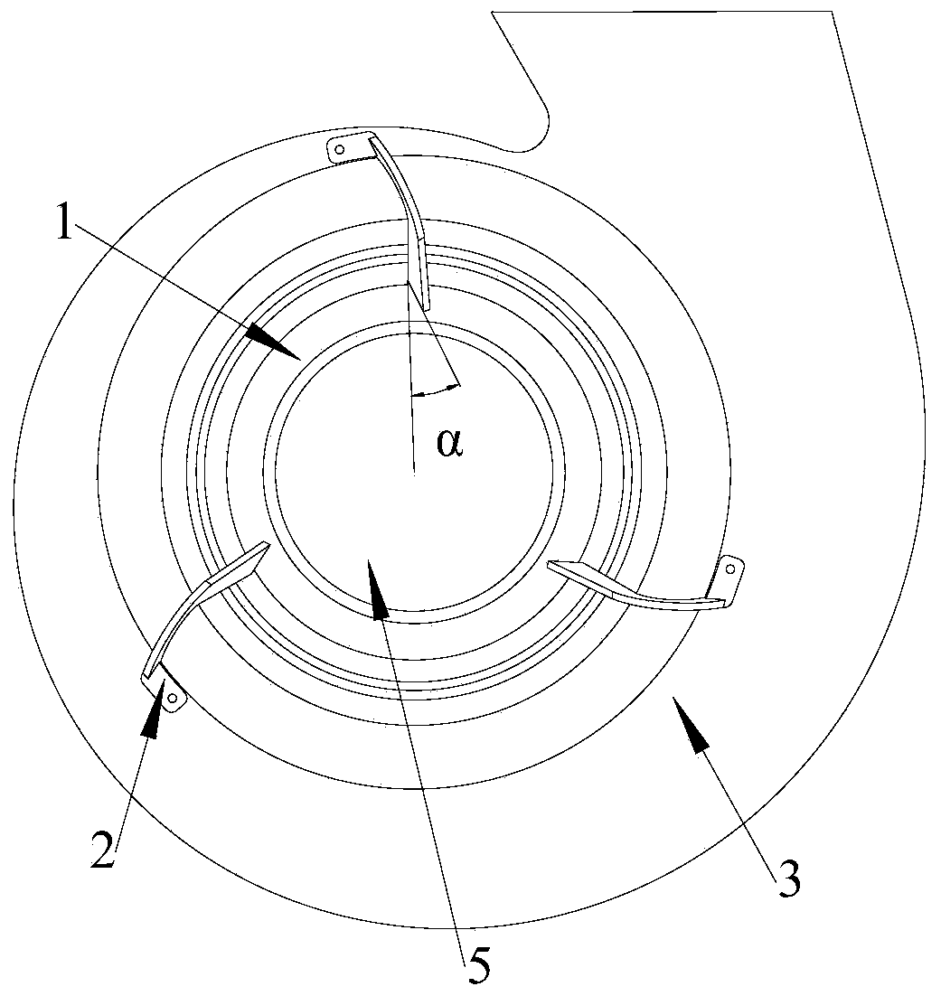 Range hood and motor support thereof