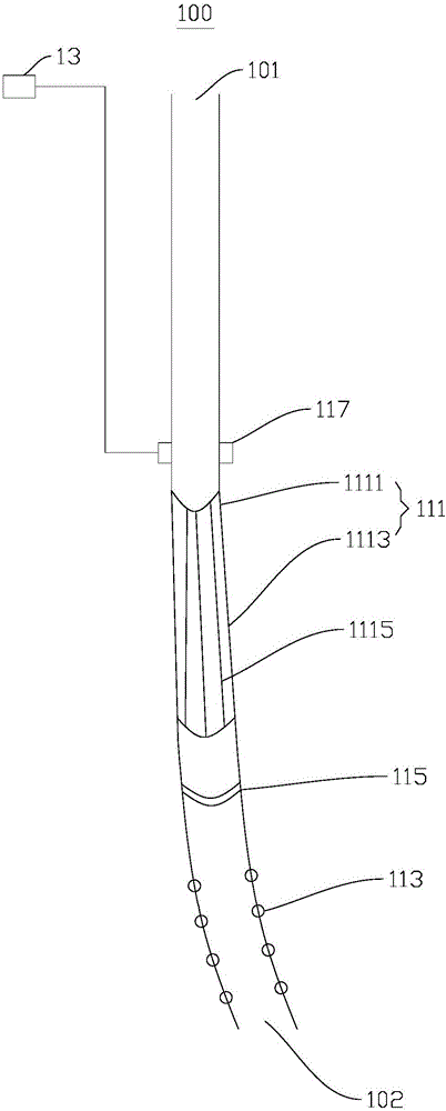 Stomach tube and nasal feeding device