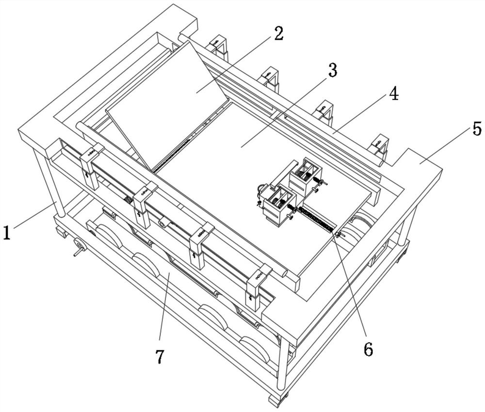 Rehabilitation medical bed for assisting lower limb rehabilitation