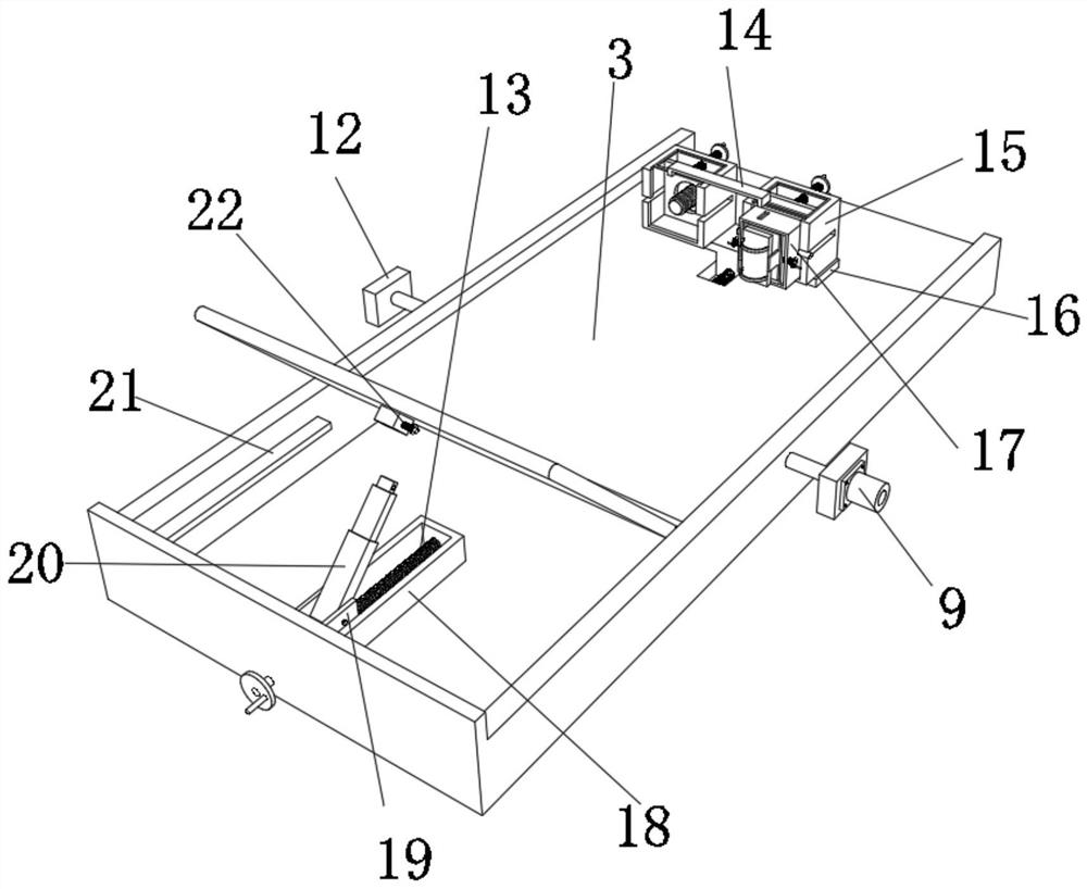 Rehabilitation medical bed for assisting lower limb rehabilitation