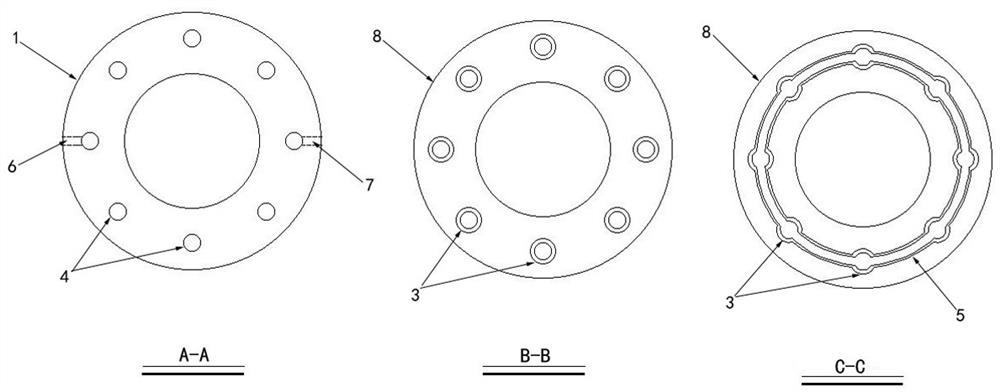 A pile-connecting structure using phc pipe piles and an anchoring structure for caps