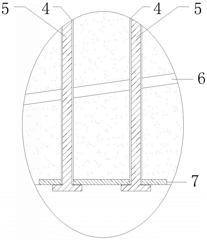 Seam structure of prefabricated sectional type concrete bridge