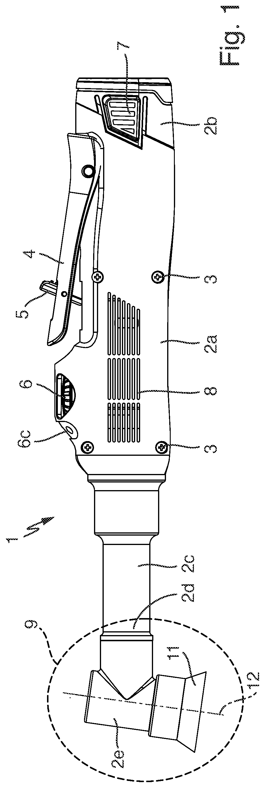 Functional unit for a hand-guided power tool and power tool with such a functional unit