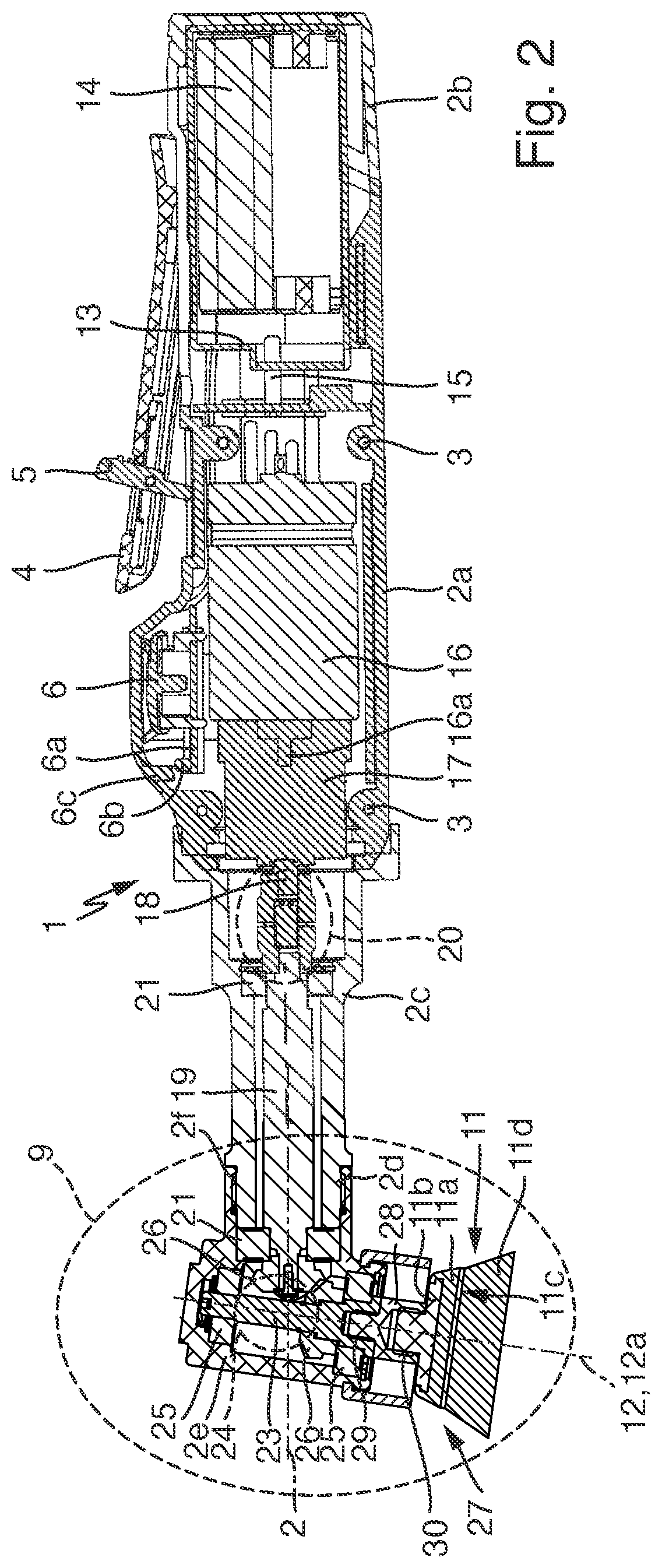 Functional unit for a hand-guided power tool and power tool with such a functional unit