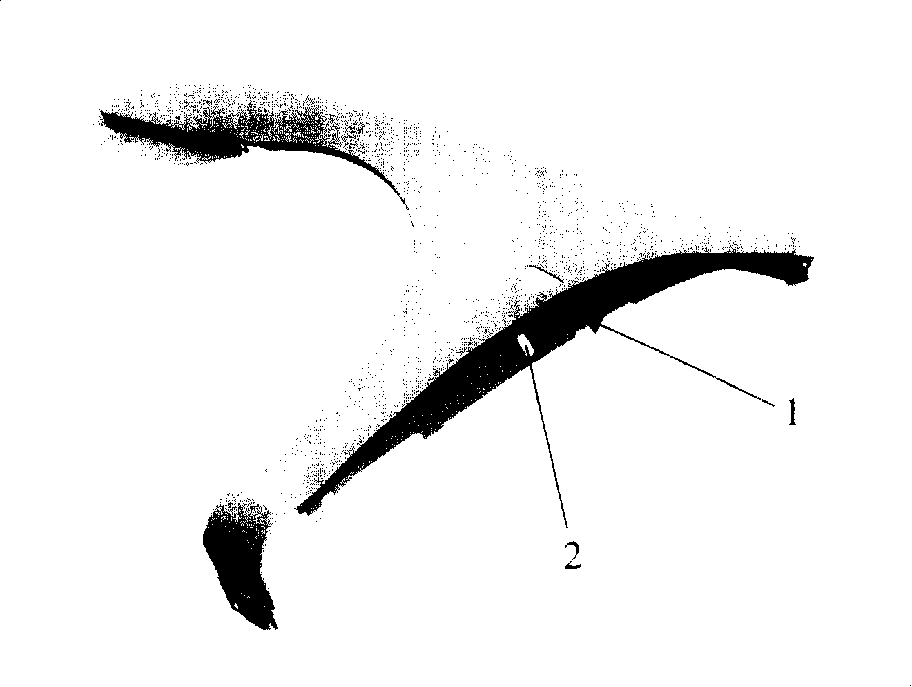 Method for forming part with hole