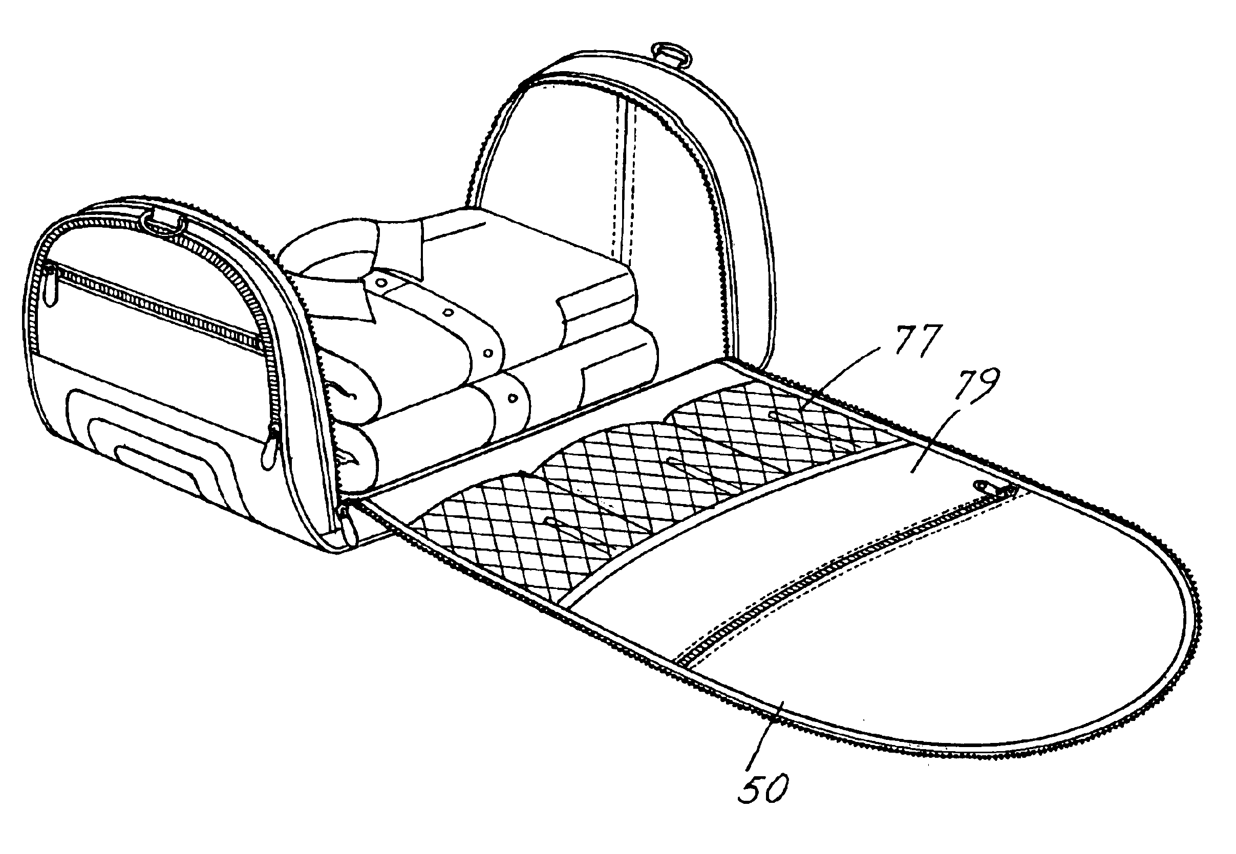 Luggage with cover